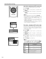 Предварительный просмотр 54 страницы Sharp PZ-43HV2 Operation Manual