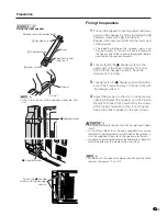 Предварительный просмотр 11 страницы Sharp PZ-43HV2E Operation Manual