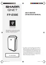 Sharp QNET FP-E50E Operation Manual preview