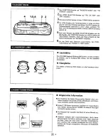 Предварительный просмотр 8 страницы Sharp QT-250H Operation Manual