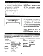 Предварительный просмотр 10 страницы Sharp QT-250H Operation Manual