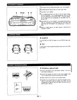 Предварительный просмотр 19 страницы Sharp QT-250H Operation Manual