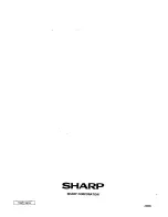 Предварительный просмотр 32 страницы Sharp QT-250H Operation Manual