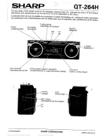 Preview for 4 page of Sharp QT-264H Operation Manual