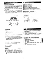 Preview for 15 page of Sharp QT-272H Operation Manual