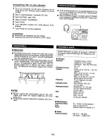 Preview for 16 page of Sharp QT-272H Operation Manual