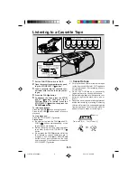 Preview for 6 page of Sharp QT-80W Operation Manual