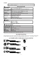 Preview for 2 page of Sharp QT-80W Service Manual