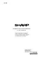 Preview for 20 page of Sharp QT-80W Service Manual