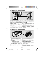 Preview for 4 page of Sharp QT-90W Operation Manual