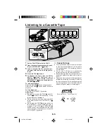 Preview for 6 page of Sharp QT-90W Operation Manual