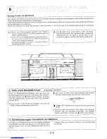 Preview for 11 page of Sharp QT-95H Operation Manual