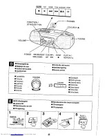 Предварительный просмотр 2 страницы Sharp QT-CD110H Operation Manual