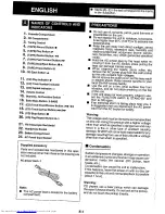 Предварительный просмотр 36 страницы Sharp QT-CD110H Operation Manual