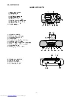 Предварительный просмотр 4 страницы Sharp QT-CD110H Service Manual