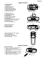 Preview for 3 page of Sharp QT-CD121 Service Manual