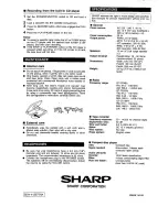 Preview for 32 page of Sharp QT-CD150H Operation Manual