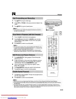 Предварительный просмотр 57 страницы Sharp QT-CD170H Operation Manual