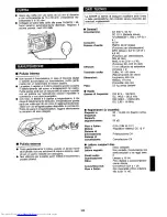 Предварительный просмотр 19 страницы Sharp QT-CD177H Operation Manual