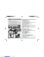 Preview for 12 page of Sharp QT-CD180H Operation Manual