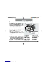 Preview for 21 page of Sharp QT-CD180H Operation Manual