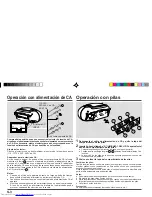 Предварительный просмотр 20 страницы Sharp QT-CD180W Operation Manual