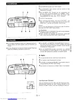 Предварительный просмотр 13 страницы Sharp QT-CD20H (German) Operation Manual