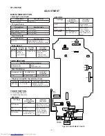 Предварительный просмотр 6 страницы Sharp QT-CD210 Service Manual