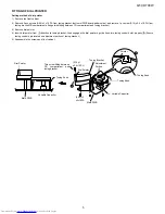 Предварительный просмотр 5 страницы Sharp QT-CD700W Service Manual