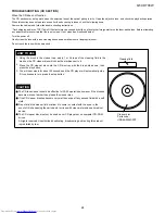 Предварительный просмотр 24 страницы Sharp QT-CD700W Service Manual