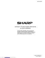 Предварительный просмотр 38 страницы Sharp QT-CD700W Service Manual