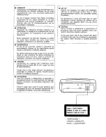 Preview for 6 page of Sharp QT-CD80H Operation Manual