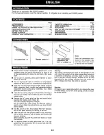 Предварительный просмотр 8 страницы Sharp QT-CD80H Operation Manual