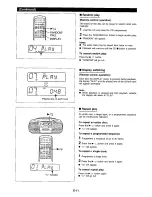 Предварительный просмотр 18 страницы Sharp QT-CD80H Operation Manual