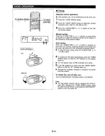 Предварительный просмотр 20 страницы Sharp QT-CD80H Operation Manual