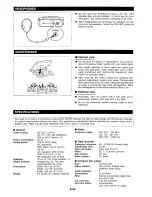 Предварительный просмотр 27 страницы Sharp QT-CD80H Operation Manual