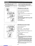 Предварительный просмотр 62 страницы Sharp QT-CH88H Operation Manual