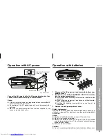 Preview for 15 page of Sharp QT-MP5W Operation Manual