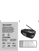 Preview for 1 page of Sharp QT-UH4H Operation Manual