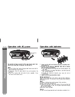 Preview for 16 page of Sharp QT-UH5H Operation Manual