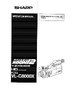 Sharp Quick Zoom 12 VL-C8000X Operation Manual preview