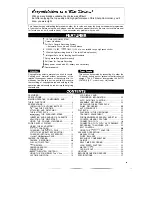 Preview for 3 page of Sharp Quick Zoom 12 VL-C8000X Operation Manual