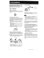 Preview for 4 page of Sharp Quick Zoom 12 VL-C8000X Operation Manual