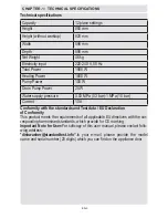 Preview for 5 page of Sharp QW-C13F472W-DE User Manual