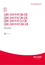 Предварительный просмотр 1 страницы Sharp QW-D41F472B-DE User Manual