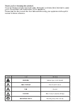 Preview for 2 page of Sharp QW-GS52I452X-EU User Manual