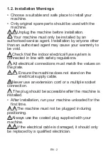 Предварительный просмотр 6 страницы Sharp QW-GS52I452X-EU User Manual