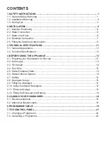 Preview for 3 page of Sharp QW-HS12U47ES-DE User Manual