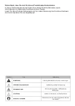 Preview for 4 page of Sharp QW-HX12U47ES-DE User Manual