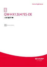 Preview for 70 page of Sharp QW-HX12U47ES-DE User Manual